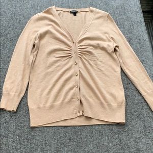 Versatile cream cardigan from Talbots